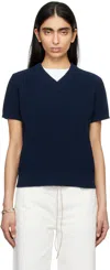 Still Here Navy Hotel Sweater In Navy