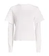 Still Here Organic Cotton 2tee T-shirt In White