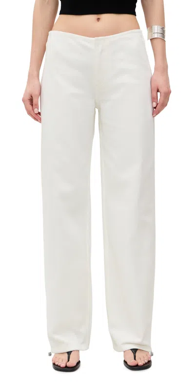 Still Here Sport Jeans In Milk Milk In White