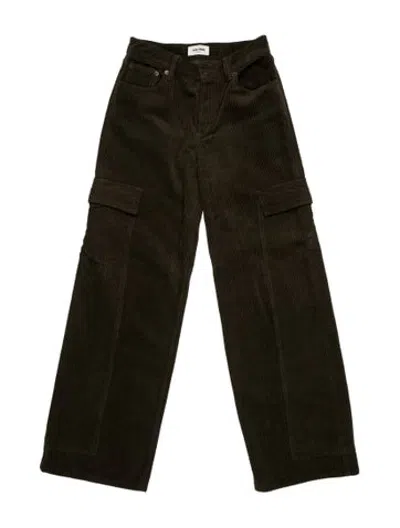 Pre-owned Still Here Straight Leg Pants In Green