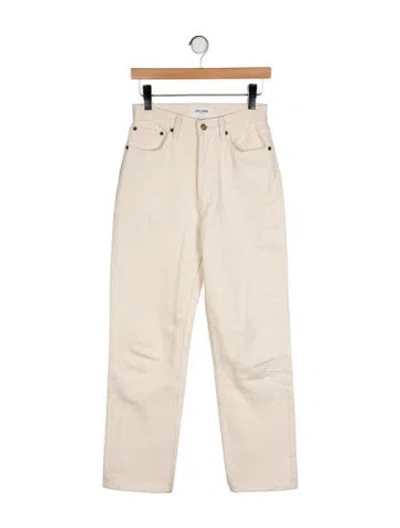 Pre-owned Still Here Straight Leg Pants In Neutral