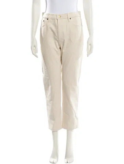 Pre-owned Still Here Straight Leg Pants In Neutral