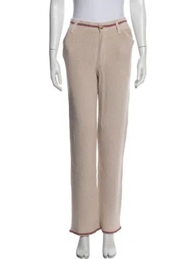 Pre-owned Still Here Straight Leg Pants In Neutral