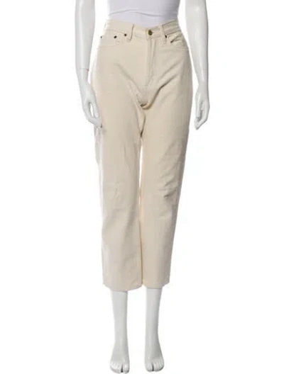 Pre-owned Still Here Straight Leg Pants In Purple