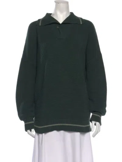 Pre-owned Still Here Sweater In Green
