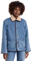 Still Here Townes Jacket In Classic Blue Classic Blue In Classic Blue