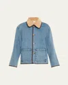 Still Here Townes Jacket In Classic Blue Classic Blue In Classic Blue