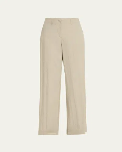 Still Here Westside Wide-leg Pants In Stone
