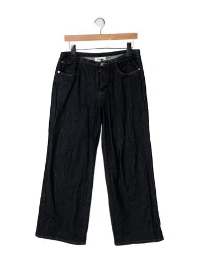 Pre-owned Still Here Wide Leg Pants In Blue