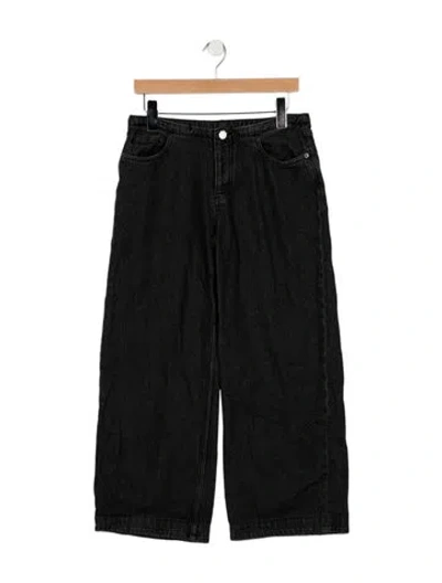 Pre-owned Still Here Wide Leg Pants In Blue