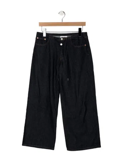 Pre-owned Still Here Wide Leg Pants In Blue