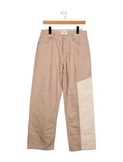 Pre-owned Still Here Wide Leg Pants In Neutral
