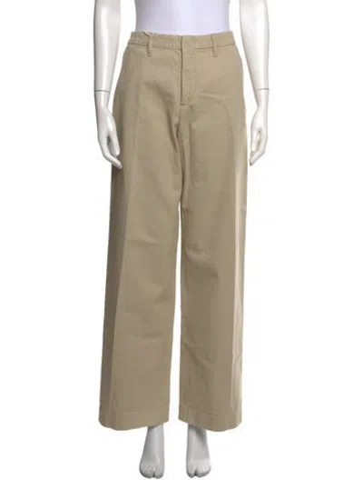 Pre-owned Still Here Wide Leg Pants In Neutrals
