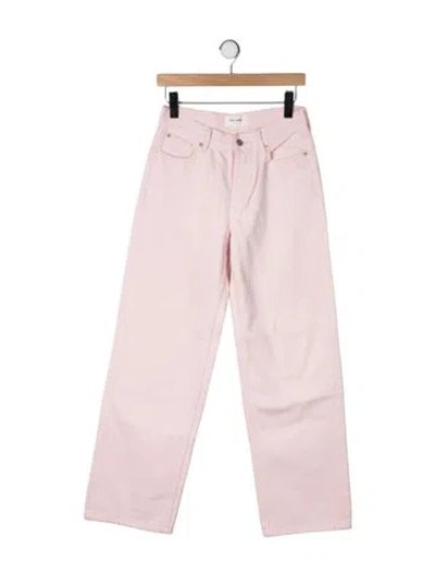 Pre-owned Still Here Wide Leg Pants In Pink