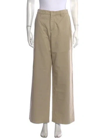 Pre-owned Still Here Wide Leg Pants W/ Tags In Neutrals