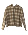 Still Here Women's Fallon Jacket In Brown Blanket In Multi