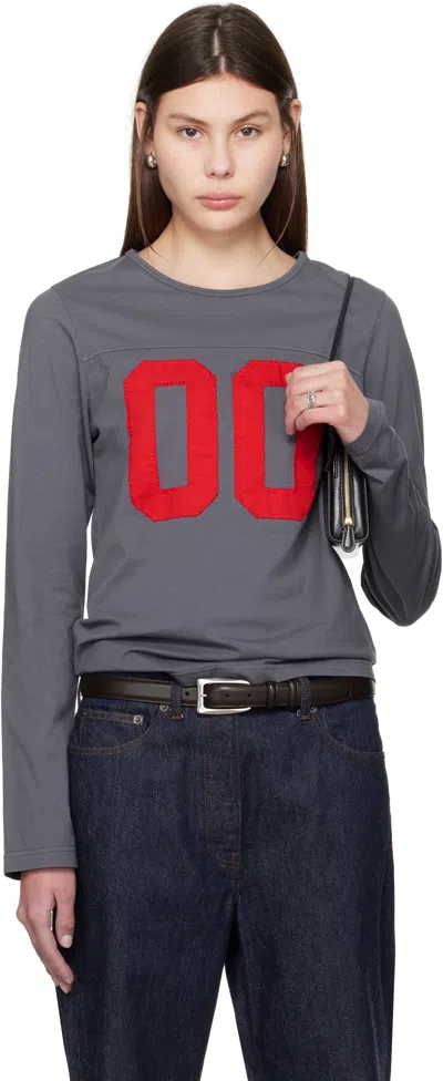 Still Kelly Gray Rugby T-shirt In Blue