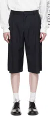 Still Kelly Navy Tailored Shorts