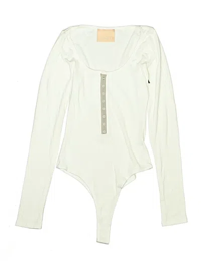 Pre-owned Stillwater Bodysuit In Ivory