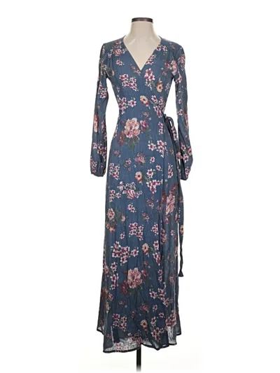 Pre-owned Stillwater Casual Dress In Blue
