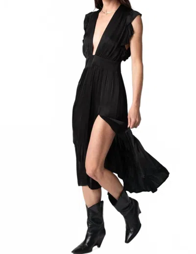 Stillwater Jessie Midi Dress In Black