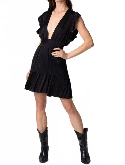 Stillwater Jessie Mini Dress In Black