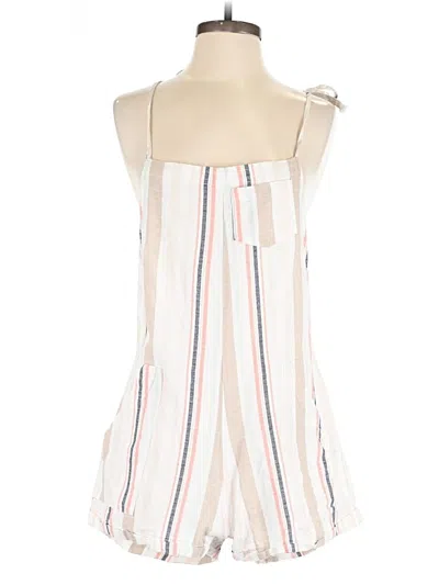 Pre-owned Stillwater Romper In White