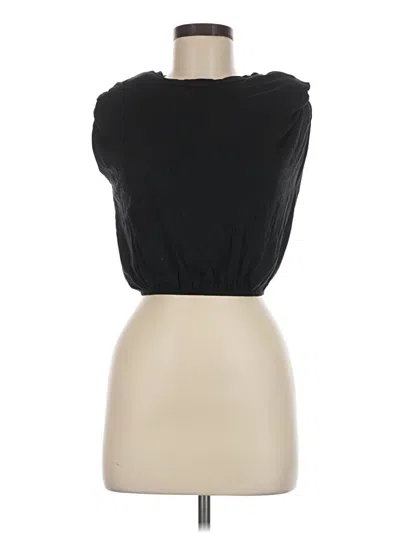 Pre-owned Stillwater Sleeveless Blouse In Black