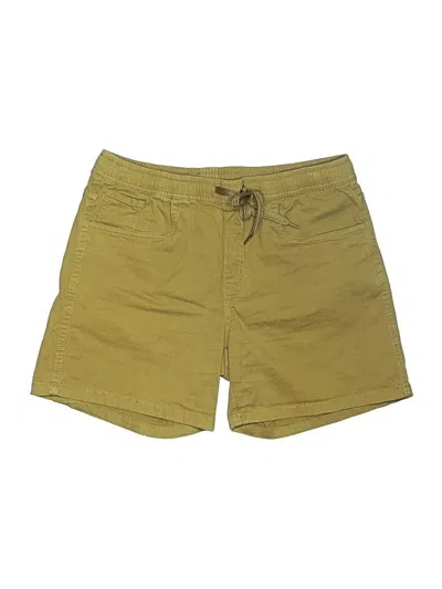 Pre-owned Stillwater Supply Co. Khaki Shorts In Yellow