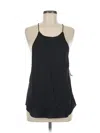 Stillwater Tank Top Black Halter Neckline Tops In Black