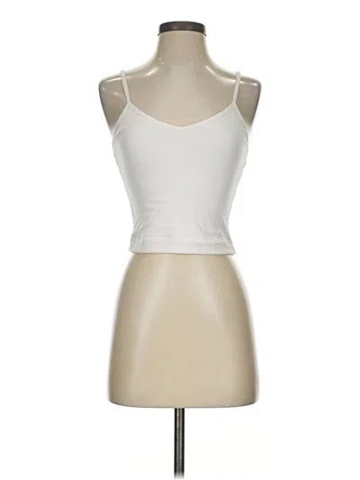 Pre-owned Stillwater Tank Top Ivory Strapless Neckline Tops