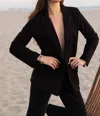 Stillwater The Matte Twill Blazer In Coal