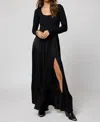 Stillwater The Valentina Maxi Dress In Black