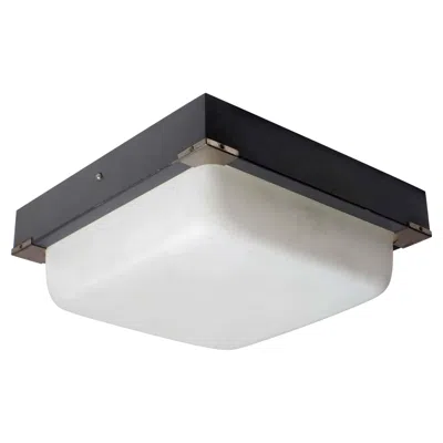 Pre-owned Stilnovo 1950  Lamp Italian Design Flush Mount In Transparent