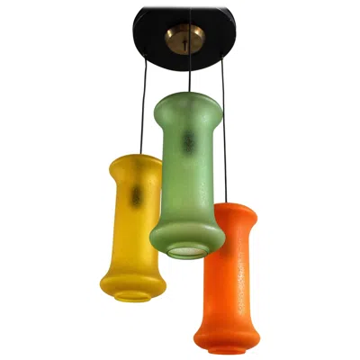 Pre-owned Stilnovo Chandelier In Brown