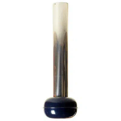 Pre-owned Stilnovo Ettore Sottsass For , 'manifesto' Ceiling Lamp, 1970, Short Blue Version