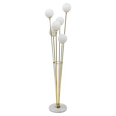 Pre-owned Stilnovo Italian Design Classic Vintage “alberello” Floor Lamp In Transparent
