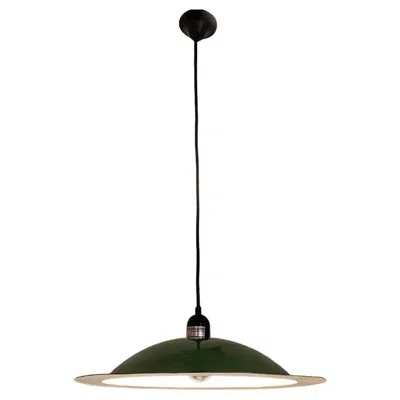 Pre-owned Stilnovo Italian Lampiatta Chandelier By De Pas, D'urbino And Lomazzi For , 1970s In Black