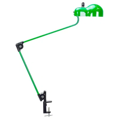 Pre-owned Stilnovo Italian Vintage Design  Topo Desk Lamp By Joe Colombo, 1970s In Green