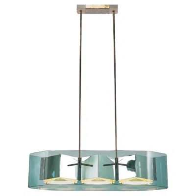 Pre-owned Stilnovo Mod. 1274 Pendant Designed And Manufactured By , Italy, 1960 In Transparent