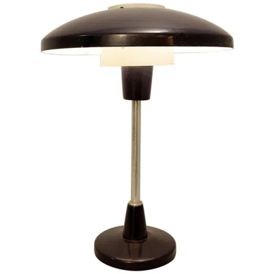 Pre-owned Stilnovo Mod. 8022 Table Lamp From , 1960s In Black