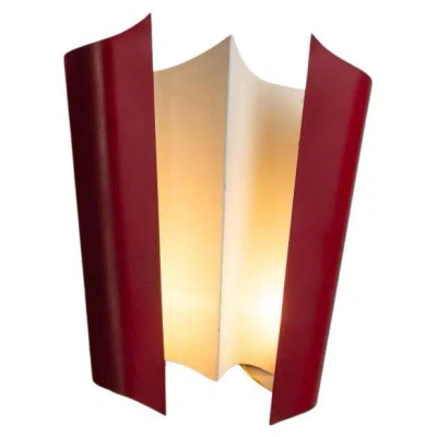 Pre-owned Stilnovo Sculptural Wall Lamp Made In Italy 1950 In Orange