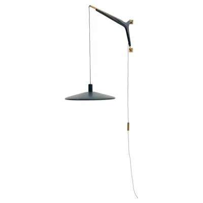Pre-owned Stilnovo Stlinovo Adjustable Wall Lamp In Brown