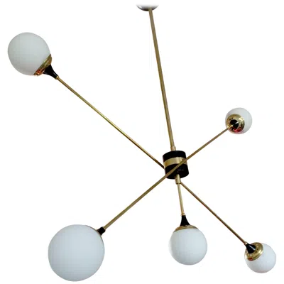 Pre-owned Stilnovo Style "x" Chandelier In Transparent