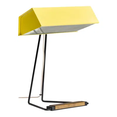 Pre-owned Stilnovo , Table Lamp, Glass, Metal, Brass, Italy, 1950s In Transparent