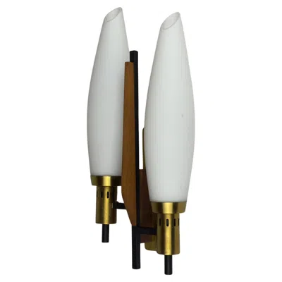 Pre-owned Stilnovo Vintage Wall Lamp By , Italy, 1960s In Transparent
