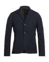 Stilogia Man Blazer Midnight Blue Size 44 Polyester, Viscose, Elastane In Blue