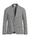 Stilosophy Man Blazer Black Size 38 Cotton In Black