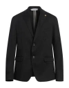 Stilosophy Man Blazer Black Size 44 Textile Fibers In Black