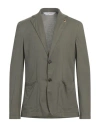 Stilosophy Man Blazer Military Green Size 42 Polyamide, Viscose
